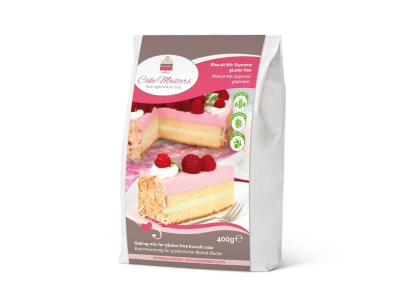 Cake-Masters Biskvīta maisījums Supreme GLUTEN FREE 400g